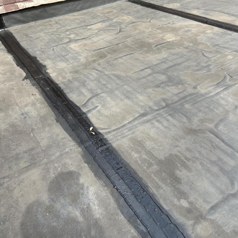 EPDM flashing on commercial flat roof seams