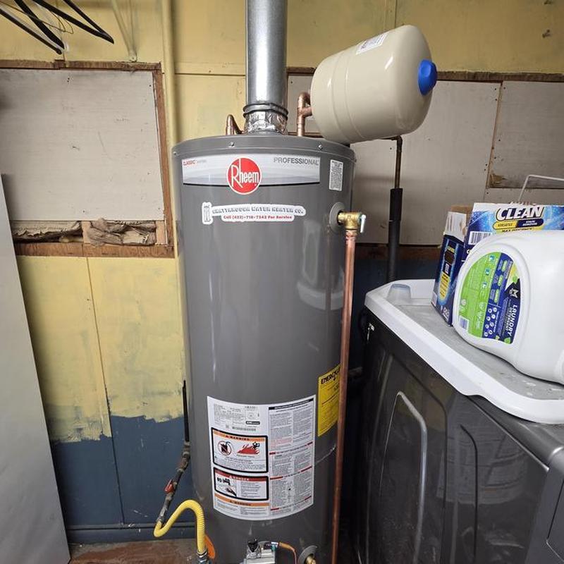 Rheem Pro Classic 50-gallon gas water heater installation
