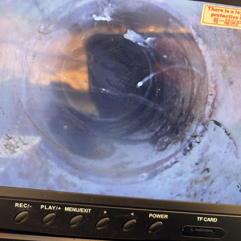 Sewer pipe interior camera inspection in Dallas TX