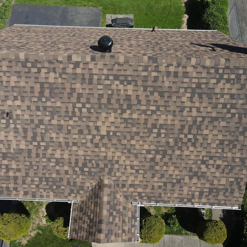 Roof turbine vent on shingle roof in Pittsburgh, PA