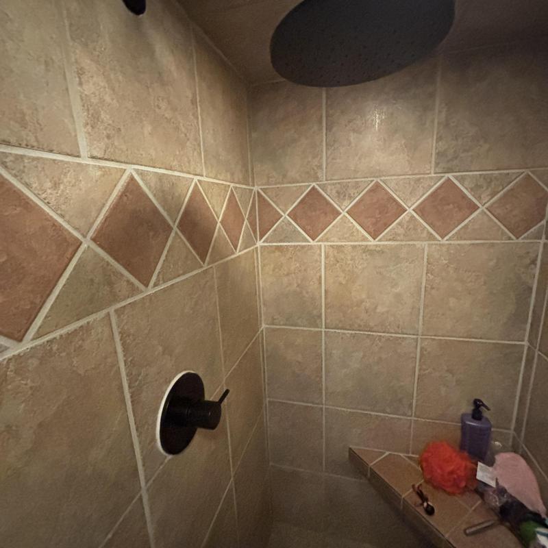 Delta shower valve and trim installation in tiled shower