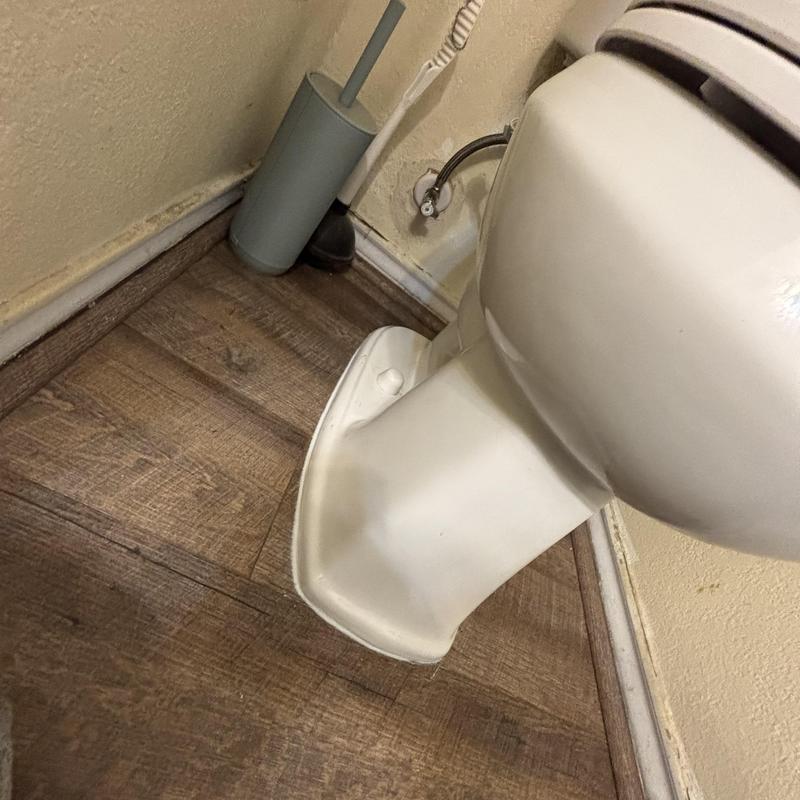 Toilet flange replacement with PVC flange installation