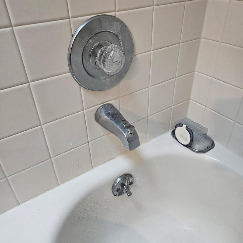 Meon cartridge tub and shower valve installation