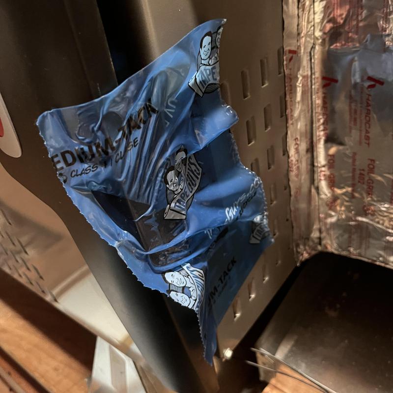 HVAC pipe joint with Tapes Plus insulation tape