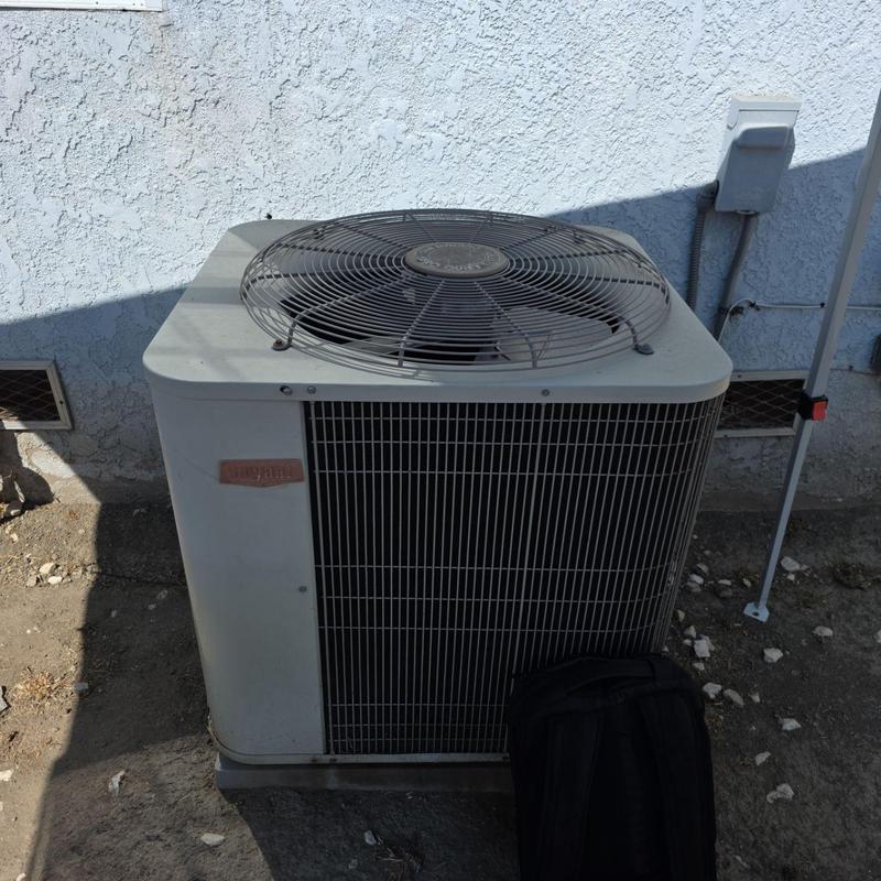 ML14KC1 condenser unit installed outdoors