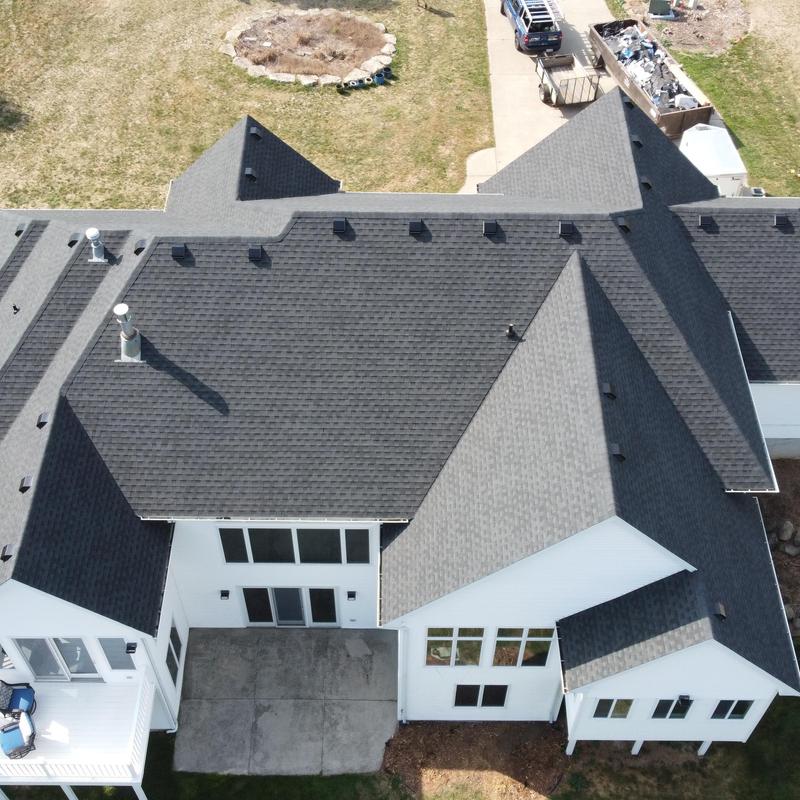 GAF Timberline HDZ asphalt shingle roof installation GAF Timberline HDZ asphalt shingle roof installation