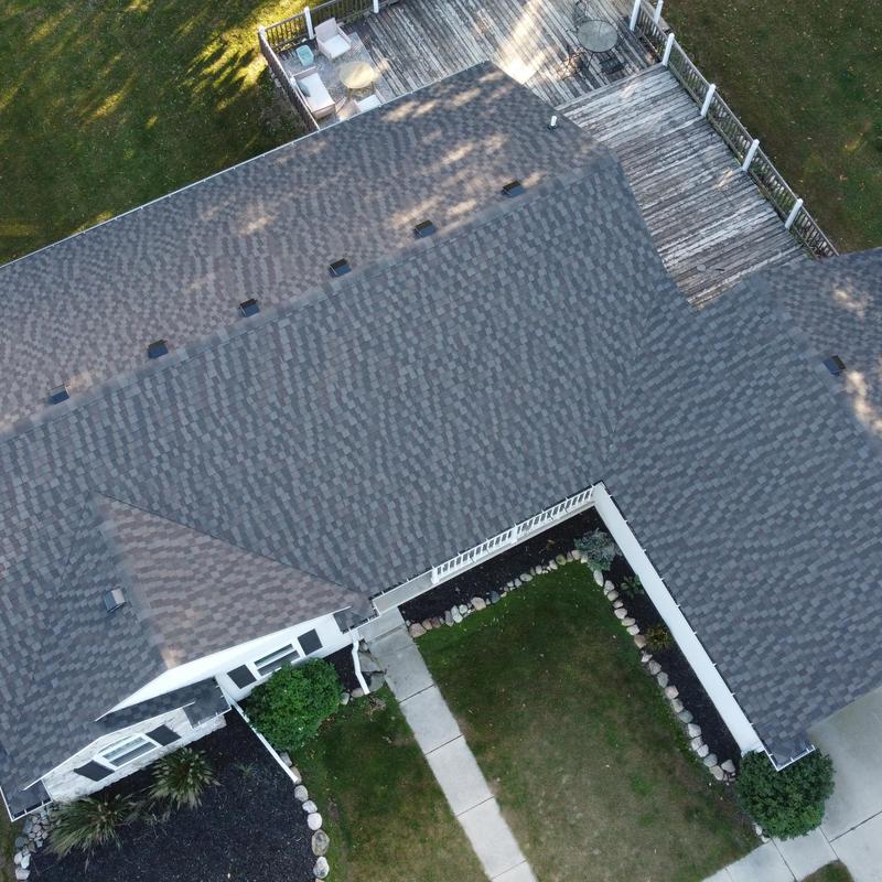 GAF Timberline HDZ asphalt shingle roof, new vents GAF Timberline HDZ asphalt shingle roof, new vents