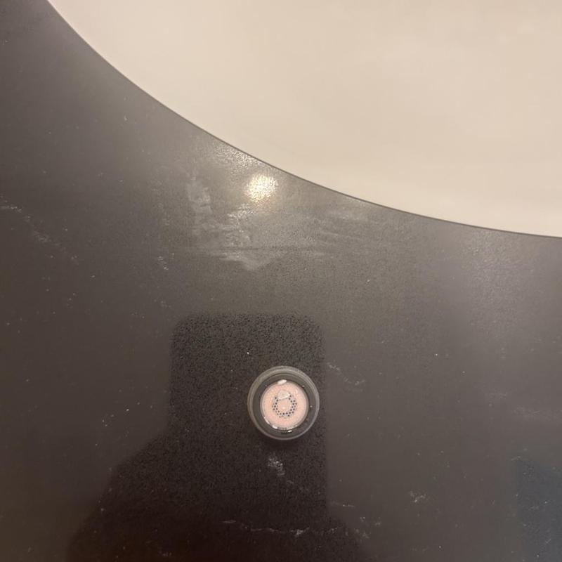 Tankless water heater flushing with mineral deposits