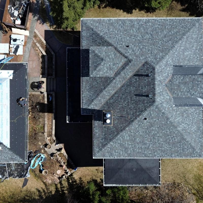 SBS modified shingle roof installation in Duluth MN