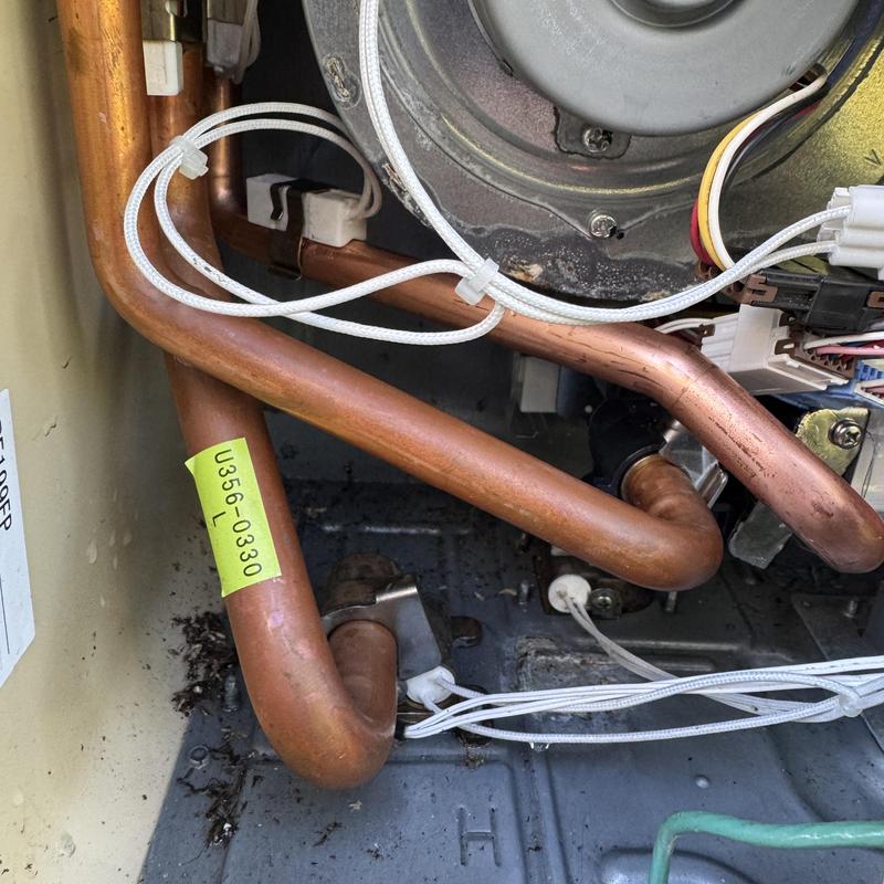 Tankless water heater copper line replacement under warranty