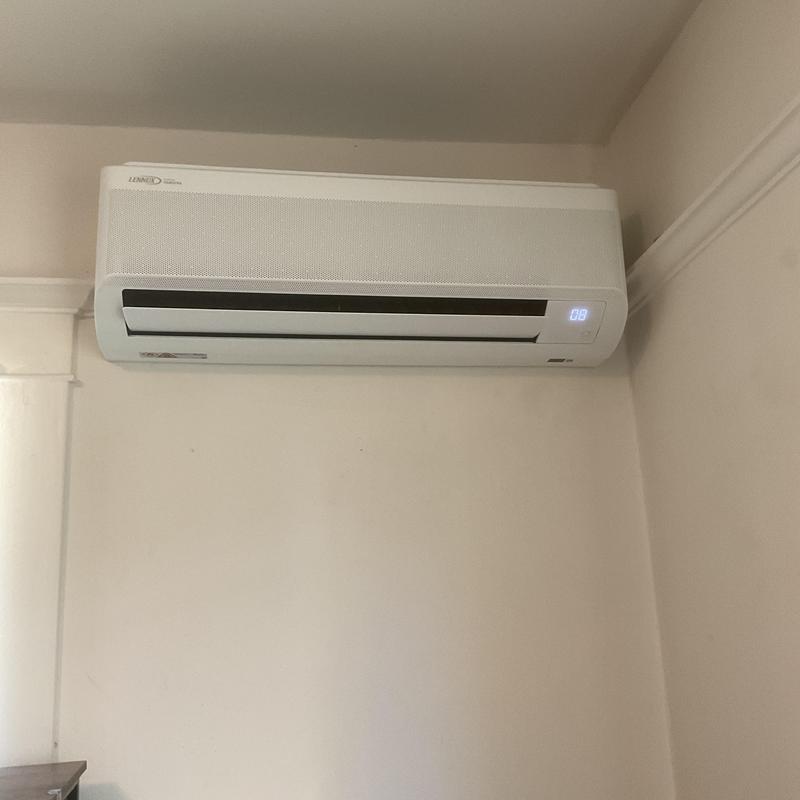 Minisplit system indoor head unit on wall Minisplit system indoor head unit on wall