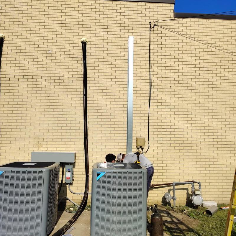 Daikin outdoor air conditioning units installation Daikin outdoor air conditioning units installation