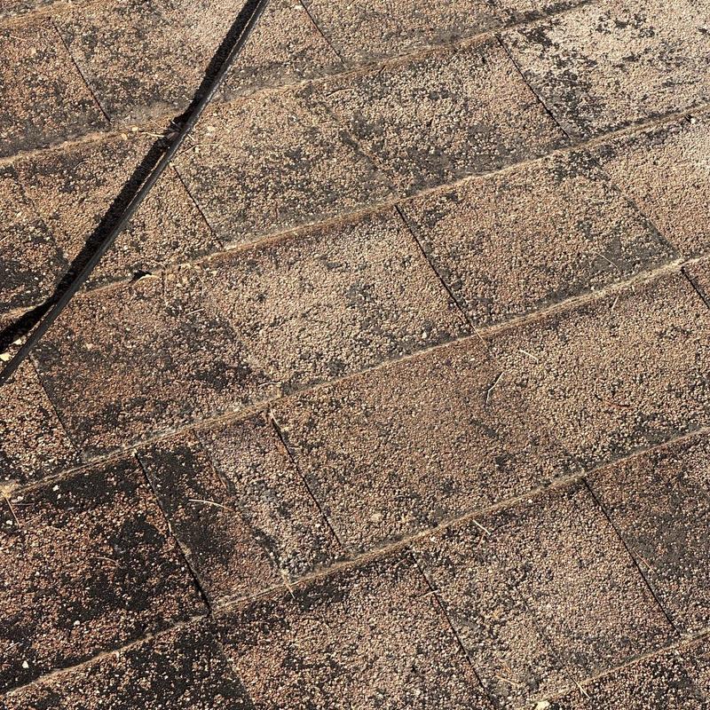 GAF asphalt roof shingles close-up in Sonora, CA