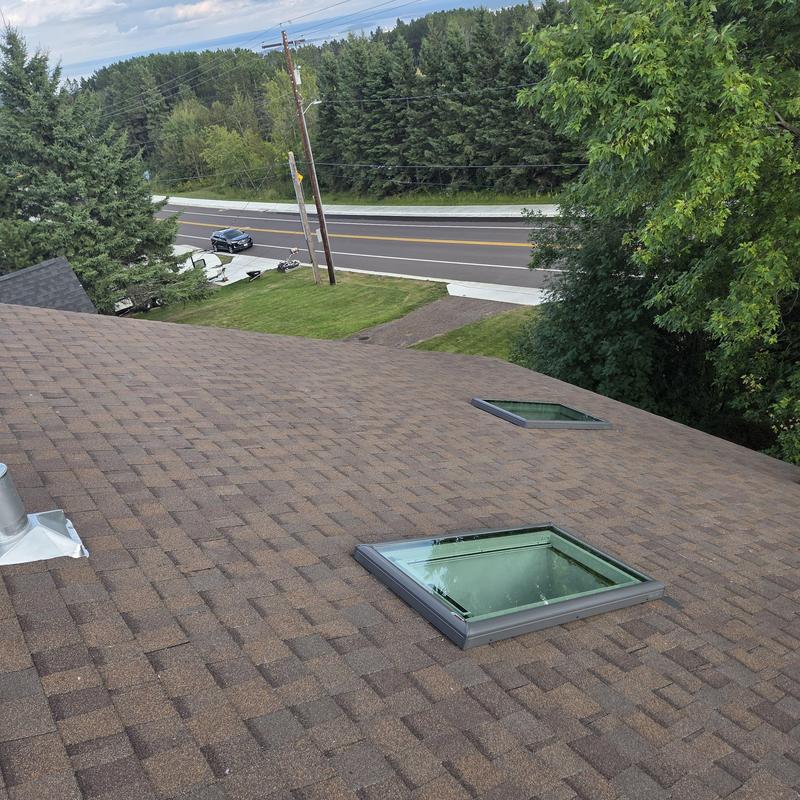 Certainteed Integrity roof with Velux skylights