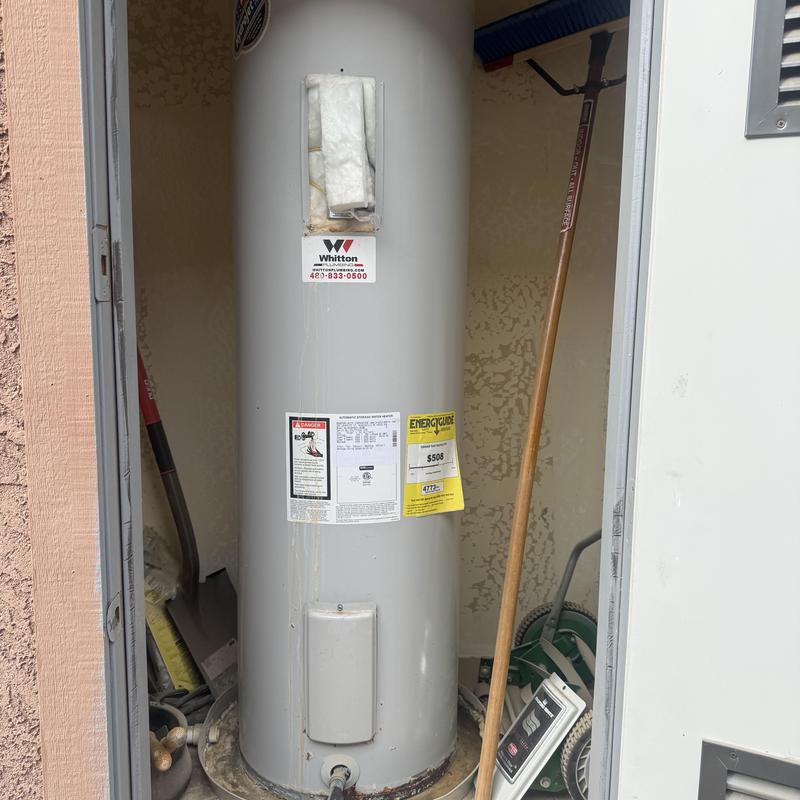 Bradford White 40 gallon electric water heater leaking