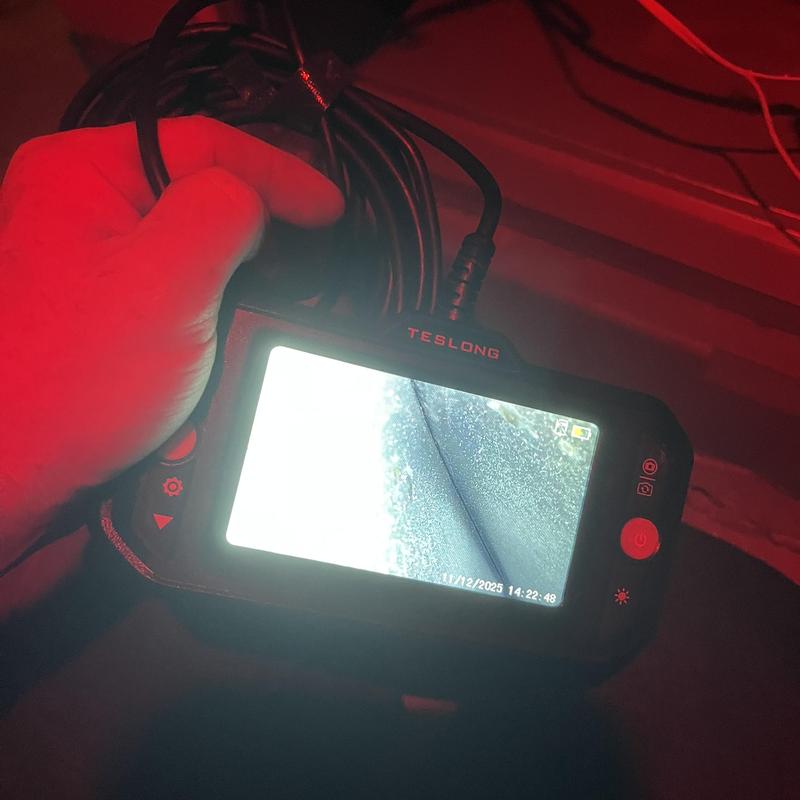 Furnace inspection with Teslong borescope camera