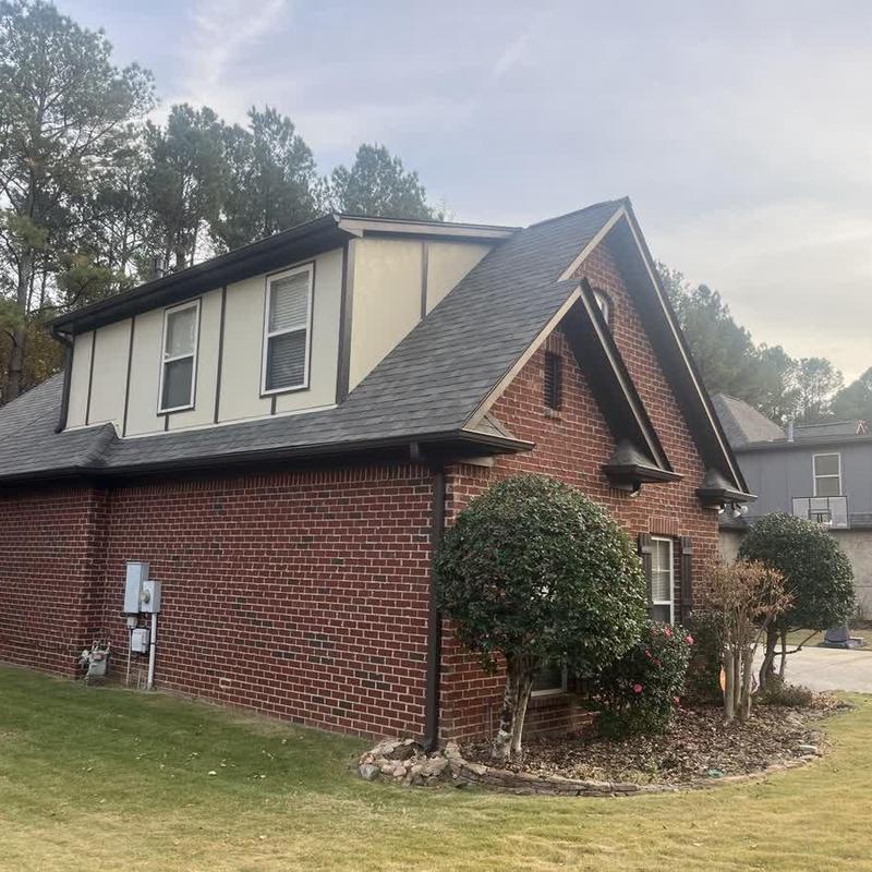 Owens Corning Oakridge driftwood shingle roof installation Owens Corning Oakridge driftwood shingle roof installation