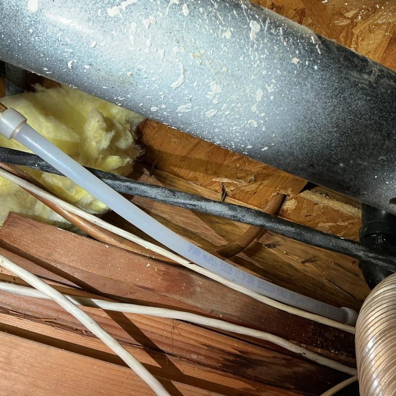 Copper water pipe repair and tub drain replacement