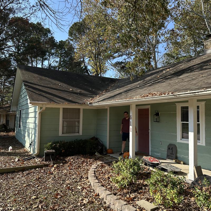 Asphalt shingle roof inspection for storm damage