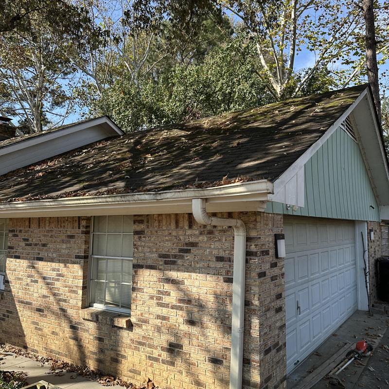Asphalt shingle roof inspection for storm damage
