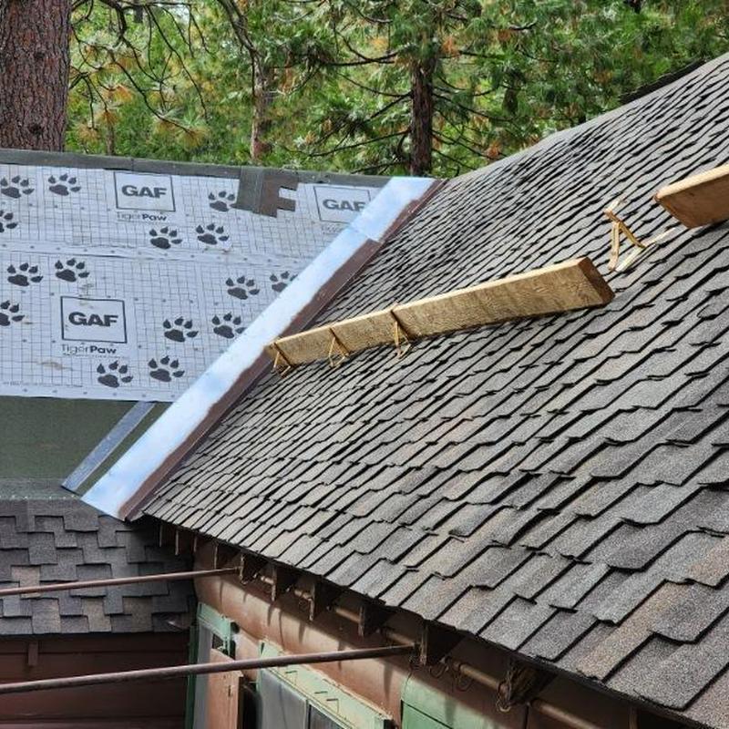 GAF Grand Sequoia Lifetime asphalt roof installation