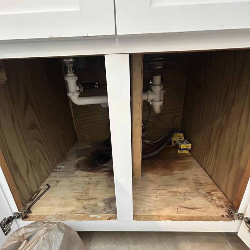 Sink drain pipes with capped garbage disposal line