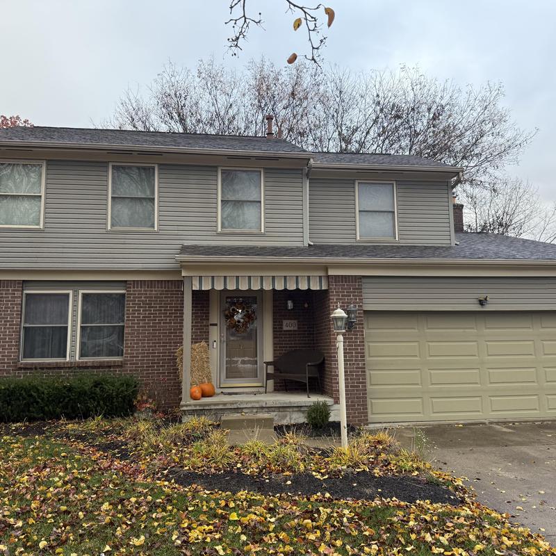Vinyl siding, soffit, and fascia inspection on two-story home
