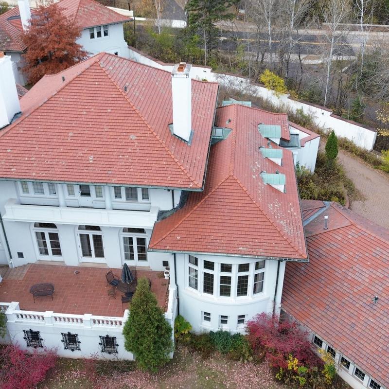 Ludowici Imperial tile roofing with maintenance and repairs