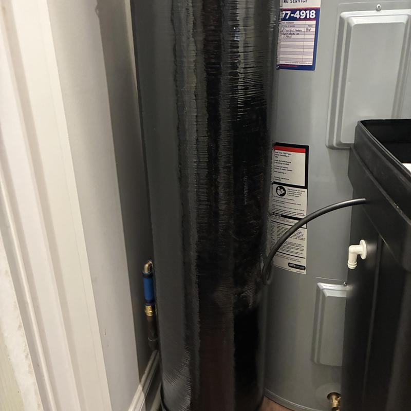 48k grain metered water softener with pressure valve