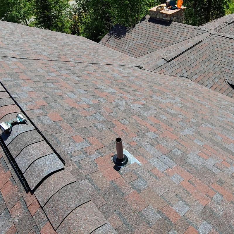 Owens Corning Designer Duration shingles roof installation Owens Corning Designer Duration shingles roof installation