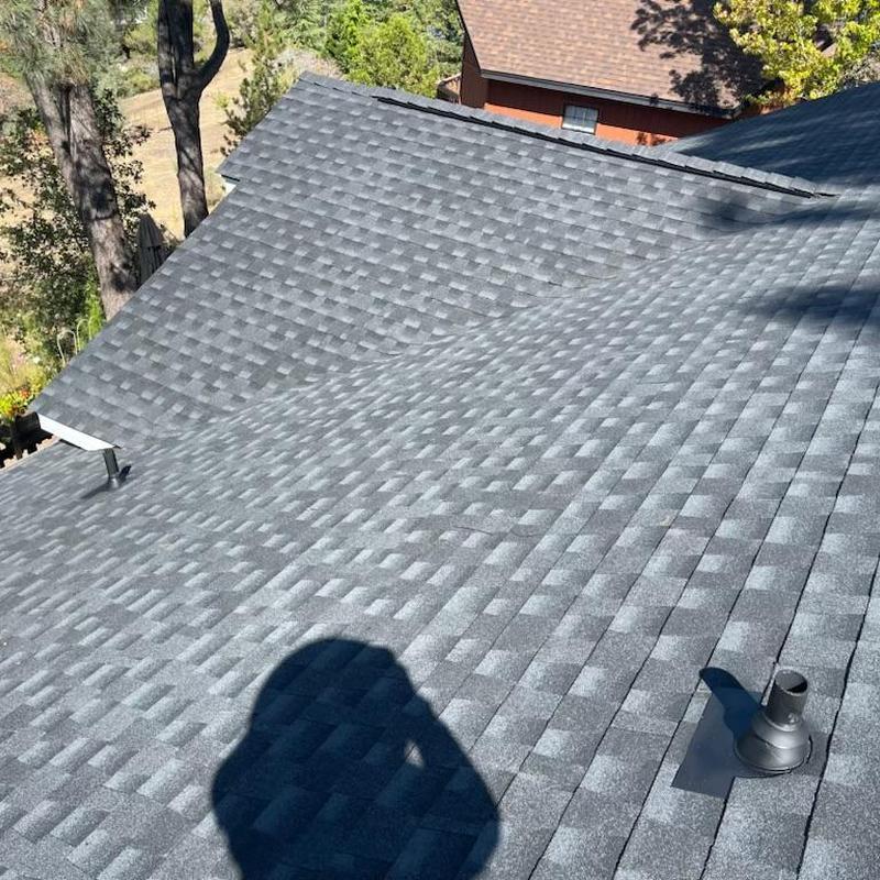 Gaf HD ZRS lifetime composition roof installation in Murphys CA