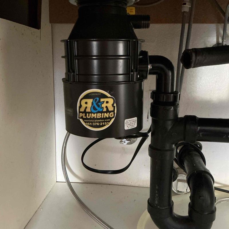 Badger 5 garbage disposal and sink plumbing installation