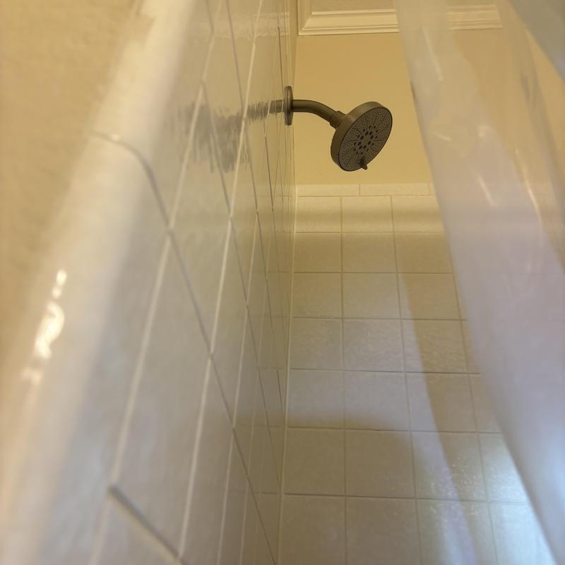 Moen shower valve and trim installation in tiled shower