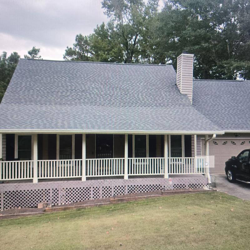 Atlas Pristine Lifetime shingles roof with ridge vents Atlas Pristine Lifetime shingles roof with ridge vents