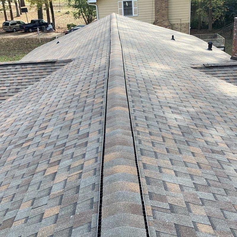 Atlas Pristine Lifetime Copper Canyon roof shingles installation Atlas Pristine Lifetime Copper Canyon roof shingles installation