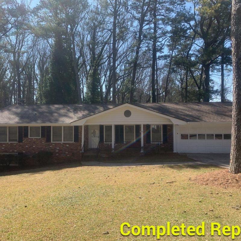 Roof shingles replacement on Stone Mountain home Roof shingles replacement on Stone Mountain home