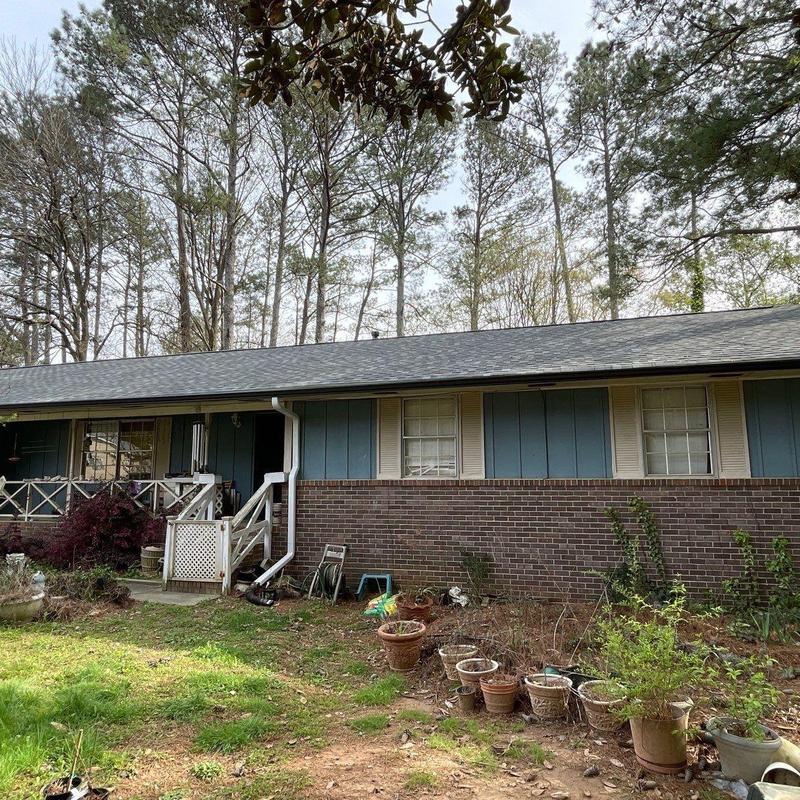 Atlas Pristine Lifetime roof shingles and gutters installation Atlas Pristine Lifetime roof shingles and gutters installation