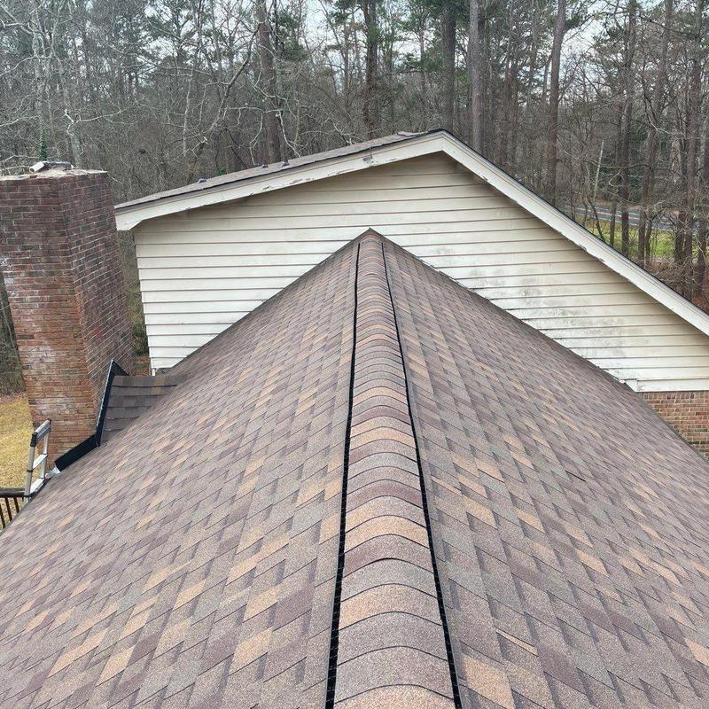 Atlas Pristine Lifetime roof shingles in Heather color Atlas Pristine Lifetime roof shingles in Heather color