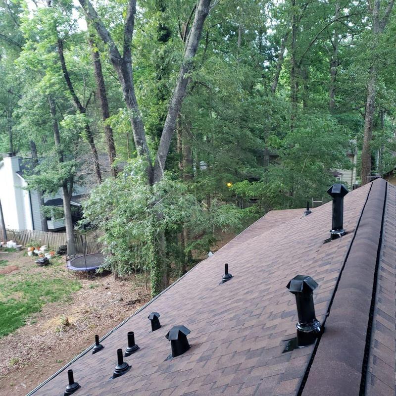 Atlas Pristine Lifetime shingles roof in Stone Mountain GA Atlas Pristine Lifetime shingles roof in Stone Mountain GA