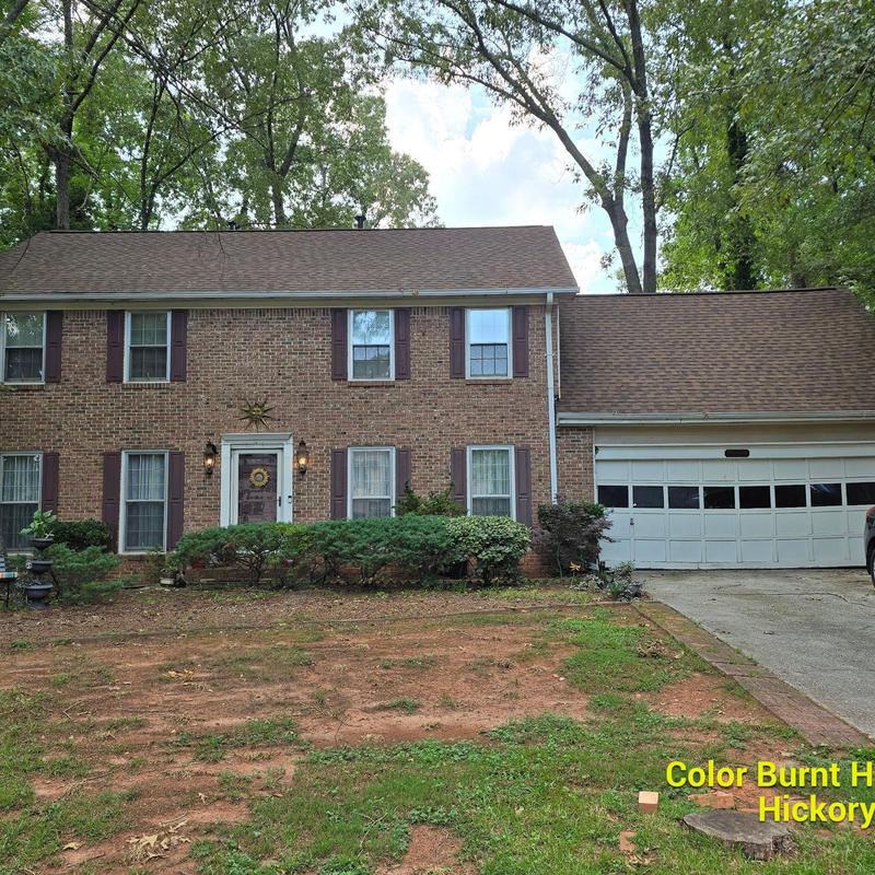 Atlas Pristine Lifetime shingles on residential roof Atlas Pristine Lifetime shingles on residential roof