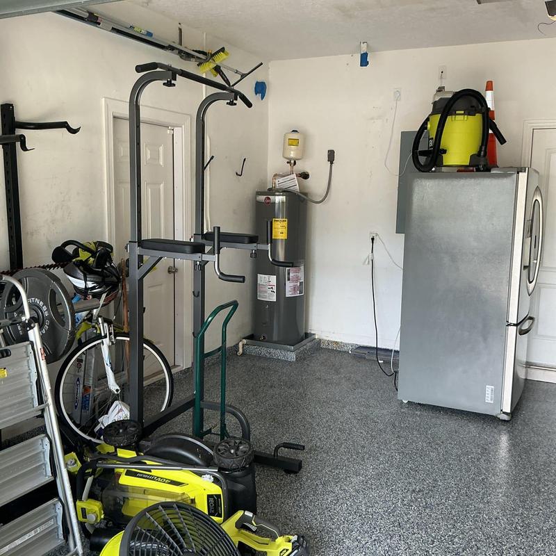 A.O. Smith 50-gallon electric water heater installed