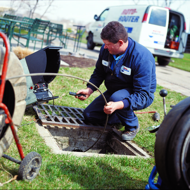 Sewer line video inspection by plumber in Chattanooga, TN