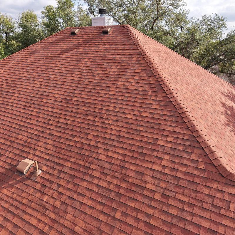 Owens Corning Terra Cotta Asphalt Shingle Roof Replacement