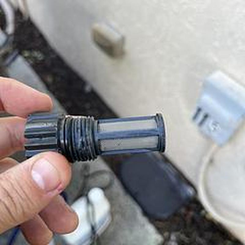 Navien tankless water heater filter cleaning