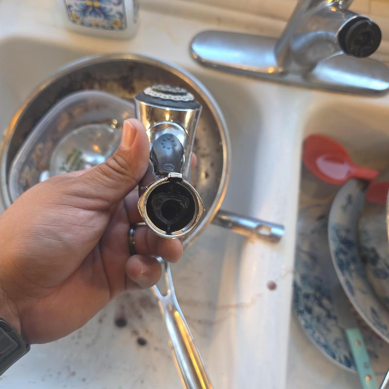 Kitchen faucet pull-out sprayer replacement installation