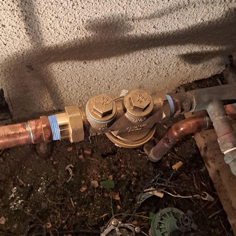 1 inch pressure regulator with new relief valve installation 1 inch pressure regulator with new relief valve installation