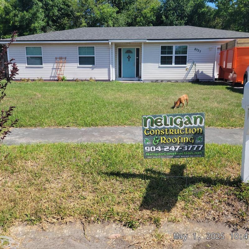 6 K style gutters and roof replacement on house 6 K style gutters and roof replacement on house