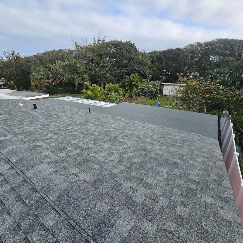 Shadow Gray TAMKO Titan XT shingle roof installation