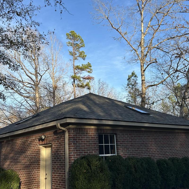 Owens Corning Duration Estate Grey shingles on roof Owens Corning Duration Estate Grey shingles on roof