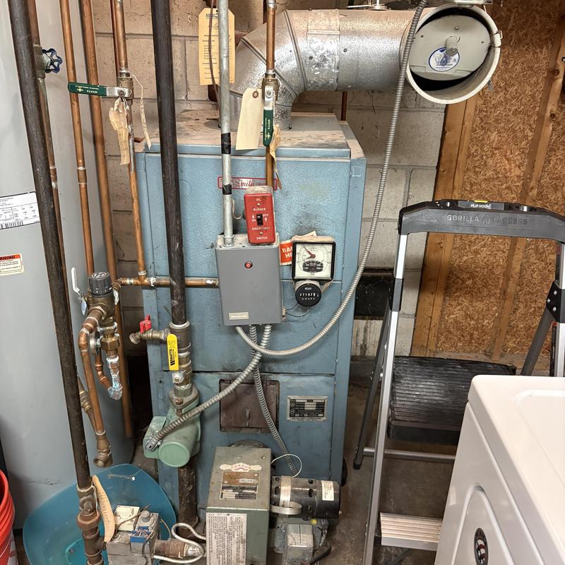 Boiler system with autofill and backflow preventer